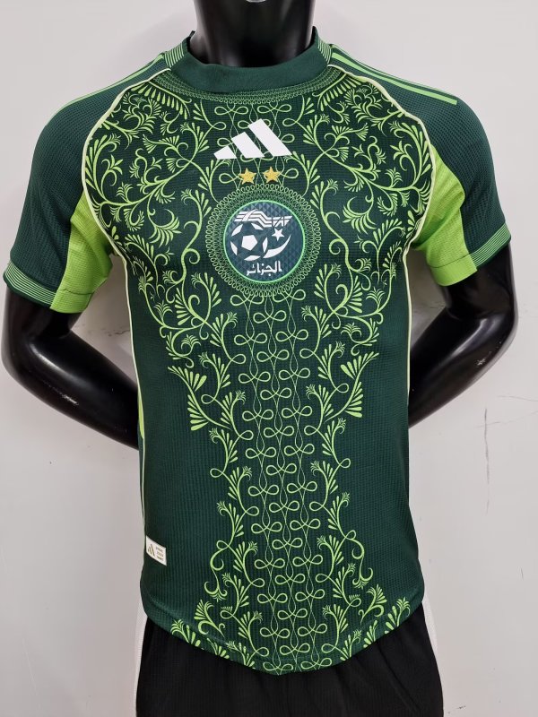 2025 Algeria Green Jersey Player Version Thai Quality