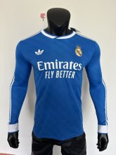 25/26 Real Madrid Third Long Sleeve Jersey Player Version 1:1 Quality