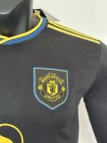 25/26 Man United Third Jersey Long Sleeve Player Version 1:1 Quality