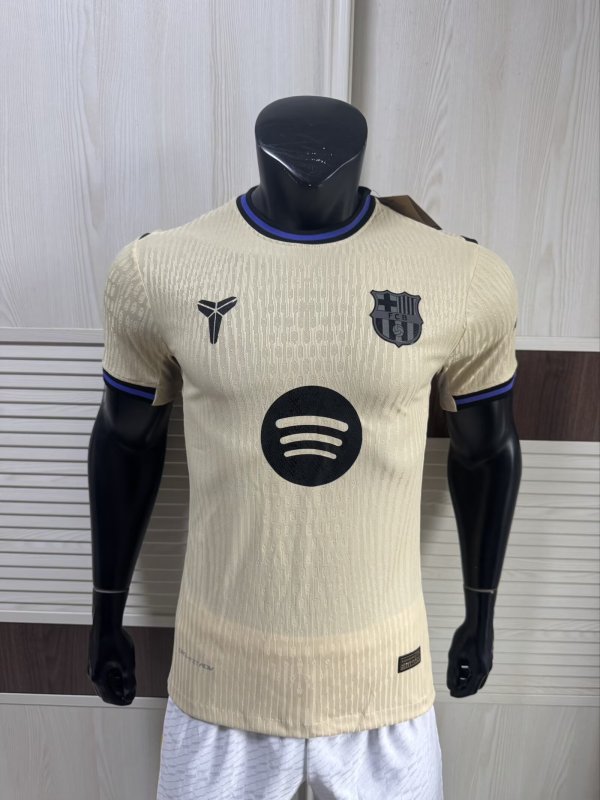25/26 Barcelona Away Jersey Player Version  1:1 Quality