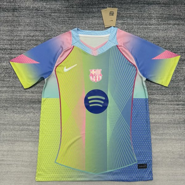 2025 BARCELONA TRAINING SOCCER JERSEY