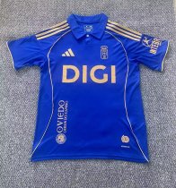 25/26 Real Oviedo Home Jersey Thai Quality Fan Version