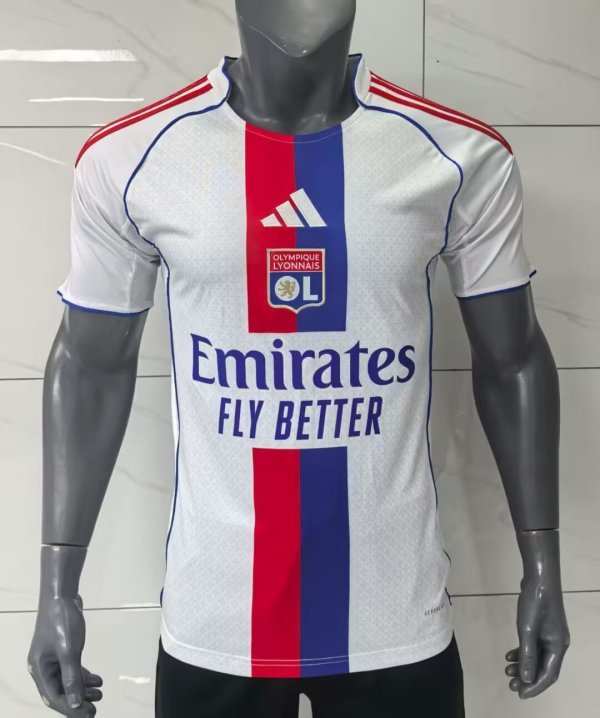 25/26 Lyon Home Jersey Thai Quality 416