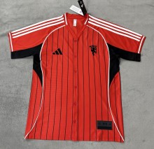 2025 Manchester United Baseball Jersey Fan Version