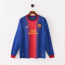 12/13 Barcelona Home Retro Jersey Long Sleeve