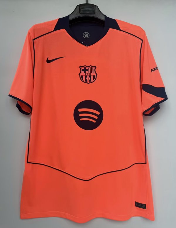 25/26 Barcelona Third Jersey  1:1 Quality Fan Version