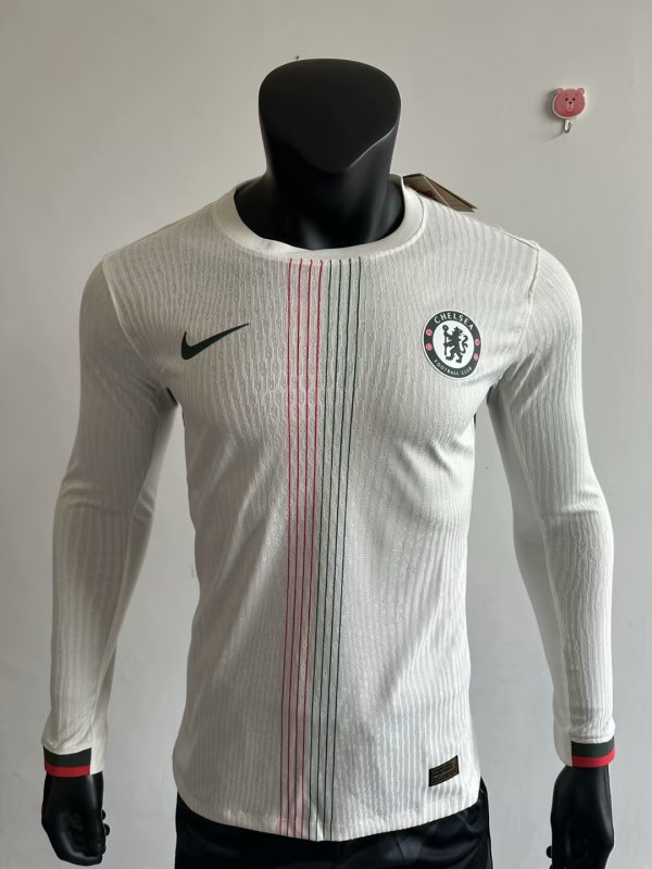 25/26 Chelsea Away Jersey  Long Sleeve Player Version 1:1 Quality