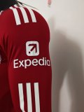 25/26 Liverpool Home Jersey Long Sleeve Player Version 1:1 Quality
