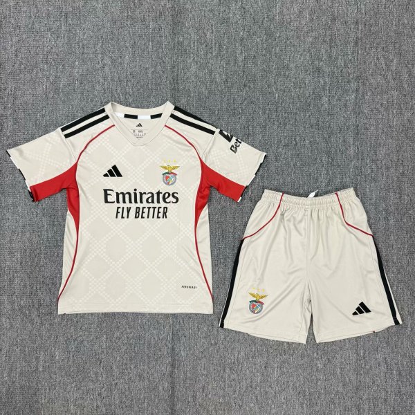 25/26 Benfica Away Kids Jersey
