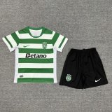 25/26 Lisbon Home Kids Jersey
