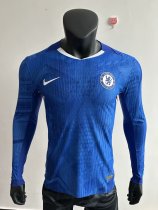25/26 Chelsea Home Jersey  Long Sleeve Player Version 1:1 Quality