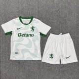 25/26 Lisbon Third White Kids Jersey