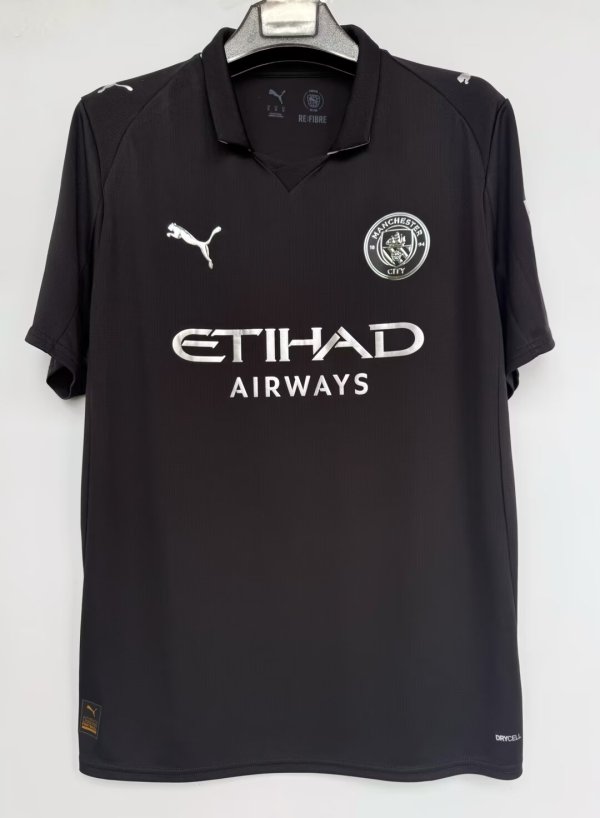 25/26 Manchester City Black Jersey Fans Version 1:1 Quality