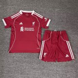 25/26 Liverpool Home Kids Jersey