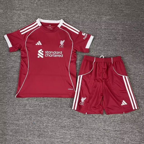 25/26 Liverpool Home Kids Jersey