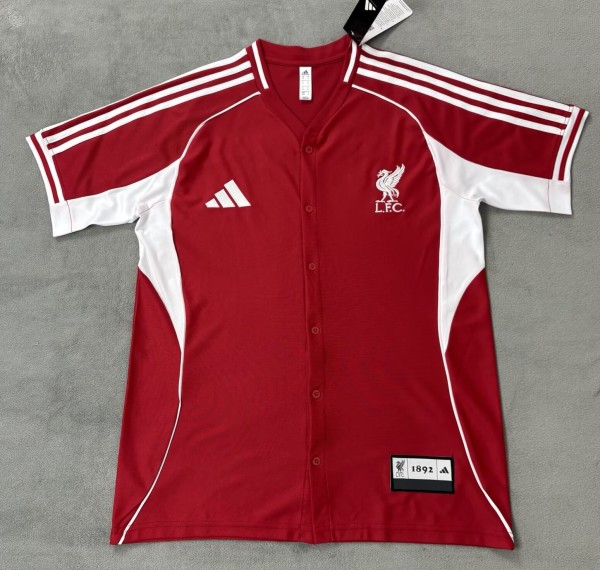 2025 Liverpool Baseball Jersey Fan Version 1:1  Quality