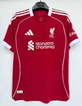 25/26 Liverpool Home Jersey Player Version 1:1 Quality 球员版