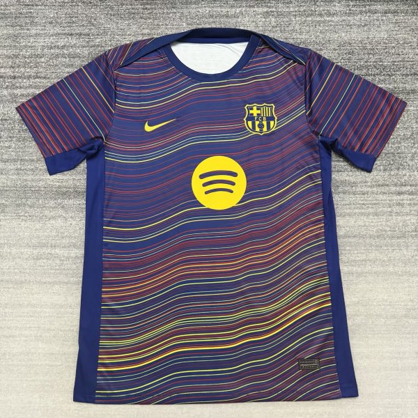 2025 BARCELONA TRAINING SOCCER JERSEY