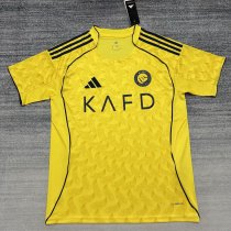 25/26 Al Nassr Home Soccer Jersey Final Version 1:1 Quality