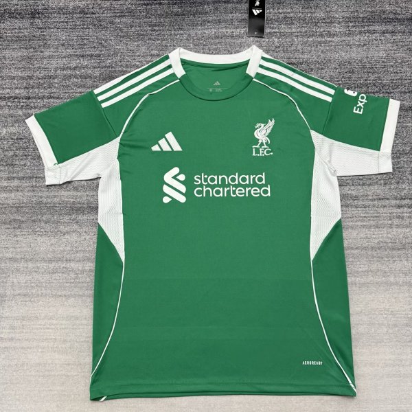 25/26 Liverpool Green Jersey Fans Version 1:1 Quality