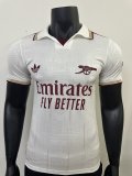 25/26 Arsenal White Jersey Player Version 1:1 Quality