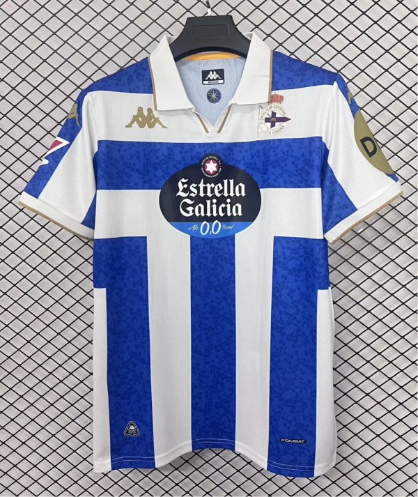 25/26 La Coruna Home Jersey Thai Quality Fan Version