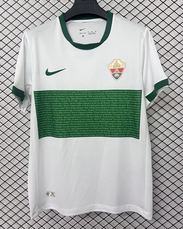 25/26 Elche Home Jersey Thai Quality Fan Version  baiyue