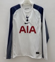 25/26 Tottenham Home Jersey Long Sleeve Fans Version 1:1 Quality