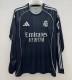 25/26 Real Madrid Away Jersey Long Sleeve 1:1 Quality Fan Version