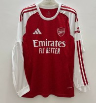 25/26 Arsenal Home Jersey Long Sleeve Fans Version 1:1 Quality