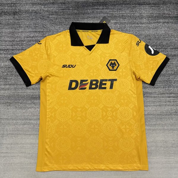 25/26 Wolverhampton Home Jersey Thai Quality  403