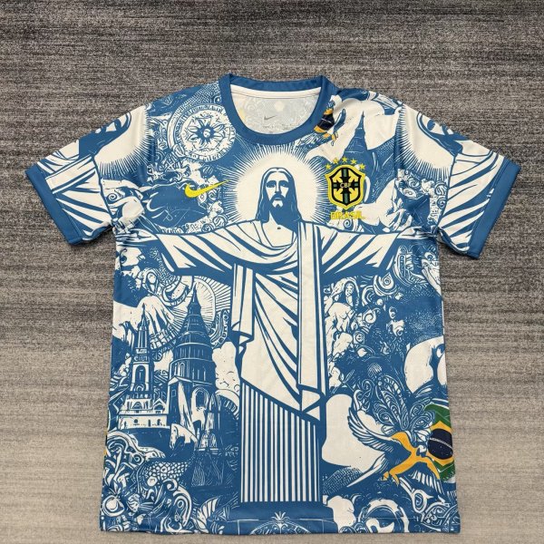 2025 Brazil Traning Soccer Jersey Thai Quality