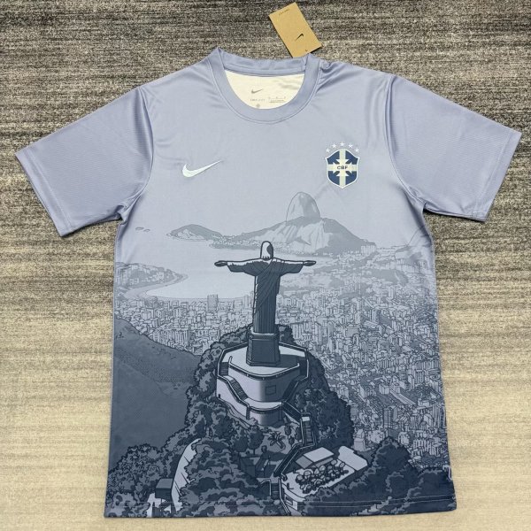 2025 Brazil Traning Soccer Jersey Thai Quality