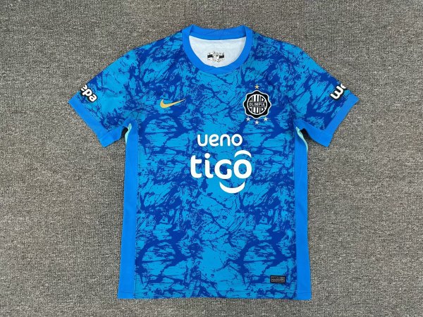 25/26 Olimpia Third Blue Soccer Jersey Thai Quality