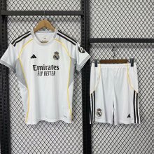 25/26 Real Madrid Home Kids Jersey