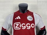 25/26 Ajax Home Player Version Soccer Jersey 1:1 Quality