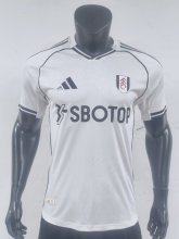 25/26 Fulham Home Jersey Player Version Thai Quality
