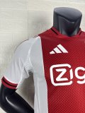 25/26 Ajax Home Player Version Soccer Jersey 1:1 Quality