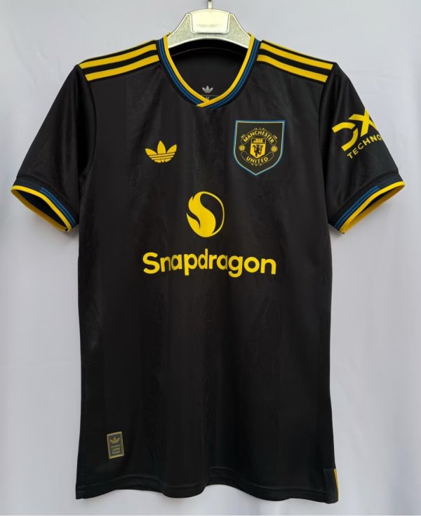 25/26 Man United Third Jersey Player Version 1:1 Quality 球员版