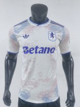 25/26 Aston Villa Third Jersey With Sponsors Player Version 1:1 Quality