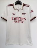 25/26 Arsenal White Jersey Player Version 1:1 Quality 球员版