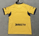 25/26 Boca Away Soccer Jersey With Sponsors Thai Quality