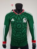 25/26 Mexico Home Jersey Long Sleeve Player Version 1:1 Quality