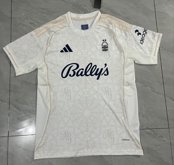 25/26 Nottingham Forest F.C.Away Jersey With Sponsors Thai Quality