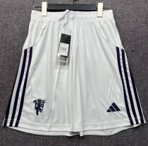 25/26 Man United Home Short Pants