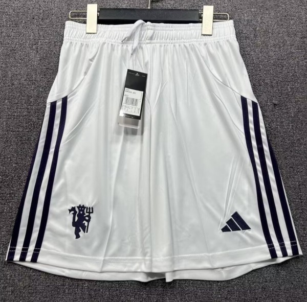 25/26 Man United Home Short Pants