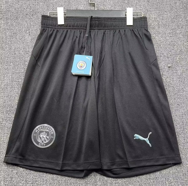 25/26 Man City Black Short Pants