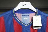 09/10 Barcelona Home Retro Jersey Long Sleeve Player Version  1:1 Quality