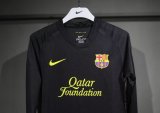 11/12 Barcelona Away Retro Jersey Long Sleeve Player Version  1:1 Quality