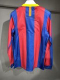 10/11 Barcelona Home Retro Jersey Long Sleeve Player Version  1:1 Quality
